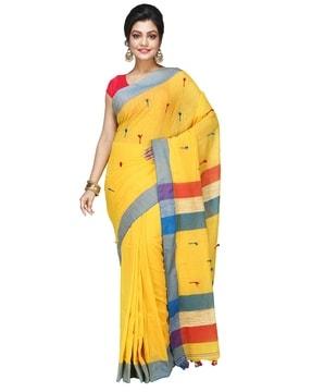 women handloom bengal tant pure cotton saree