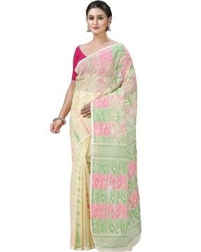 women handloom bengal tant pure cotton saree