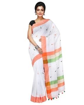 women handloom bengal tant pure cotton saree