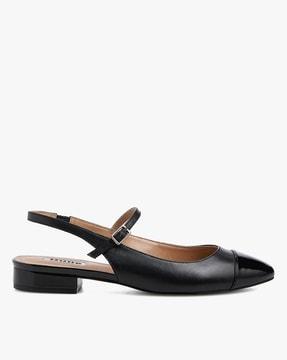 women hayes genuine leather ballerinas