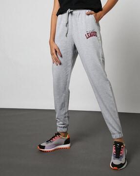 women heathered joggers