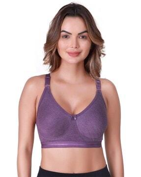 women heathered non-wired t-shirt bra