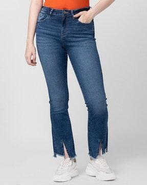 women heavy-wash elissa bootcut jeans