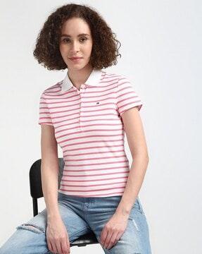 women heritage regular fit polo t-shirt