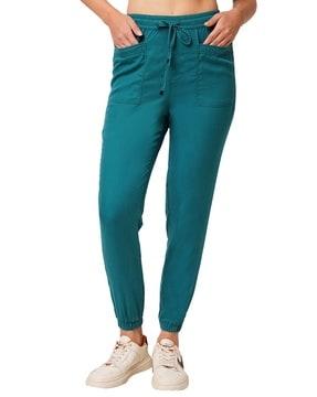 women high-rise relaxed fit jogger jeggings