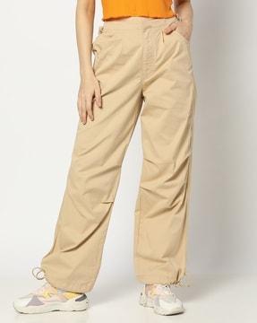 women high-rise relaxed fit joggers