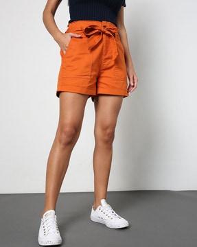 women high-rise shorts