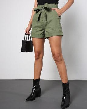 women high-rise shorts