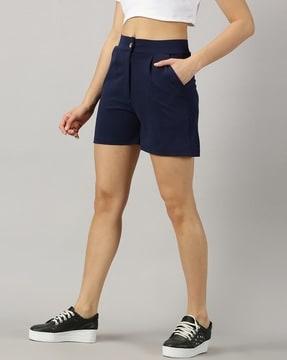 women high-rise shorts