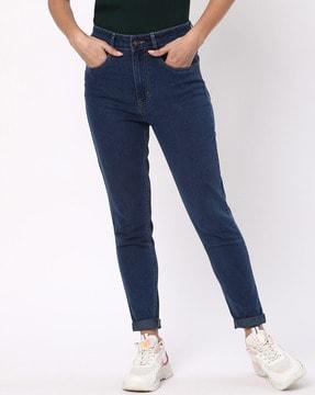 women high-rise skinny jeans