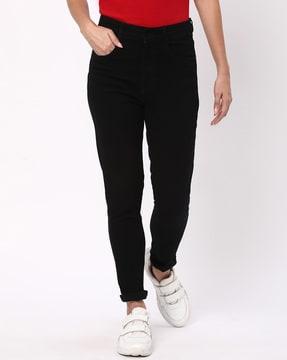 women high-rise skinny jeans