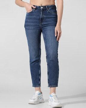 women high-rise skinny jeans