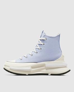 women high-top lace-up sneakers