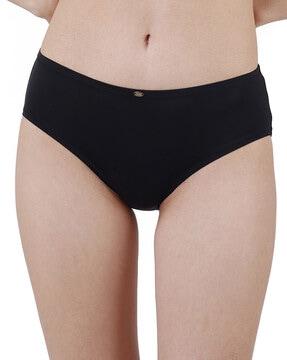 women hipster panties with elasticated waist