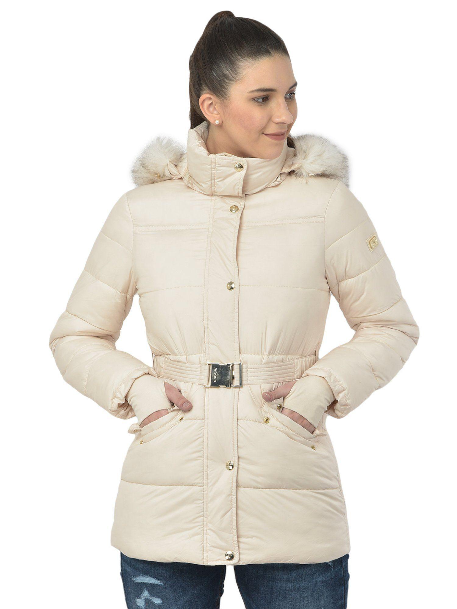 women ivory hooded jackets (set of 2)