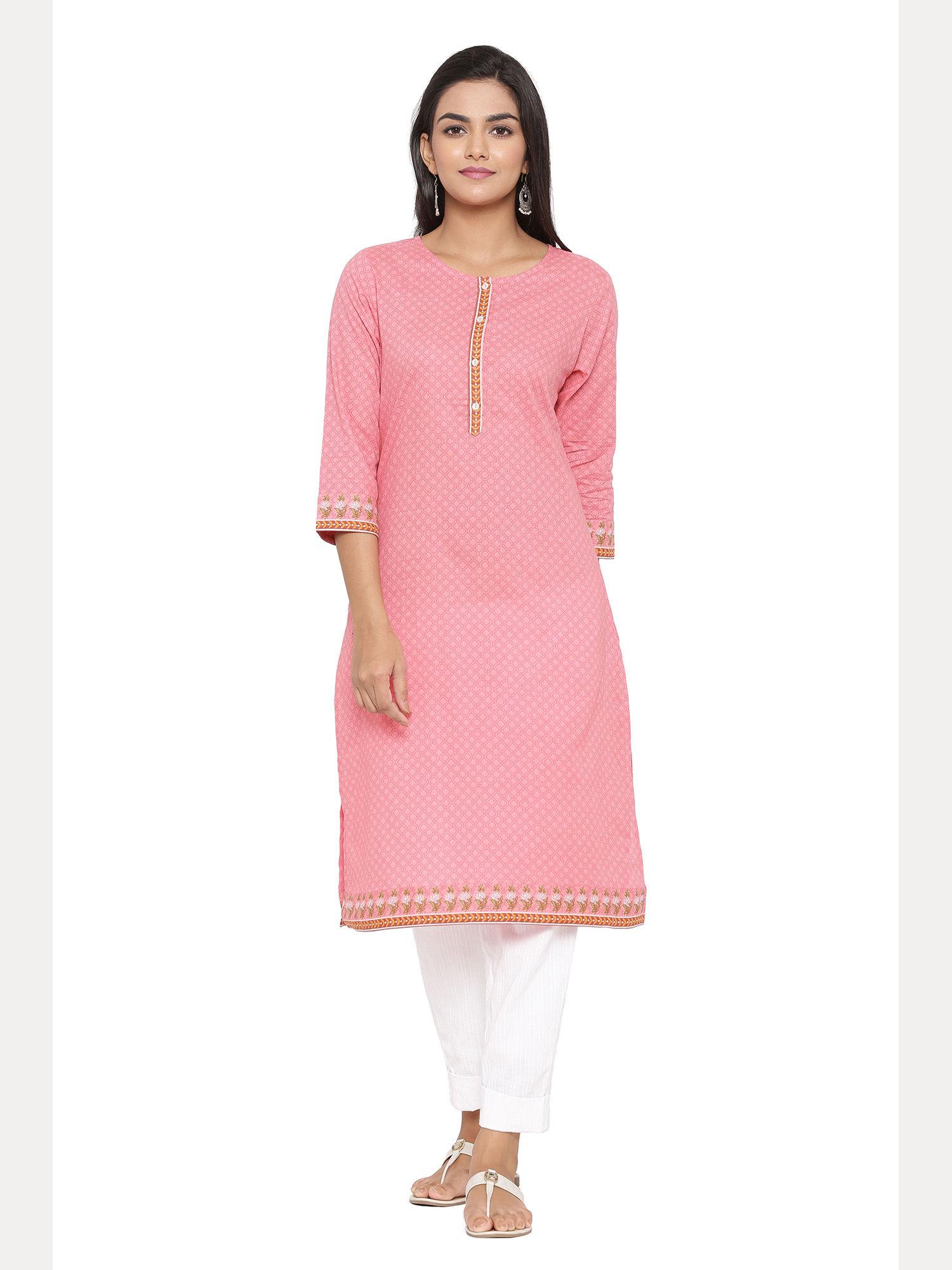 women jaipuri printed straight fit gorgeous kurta