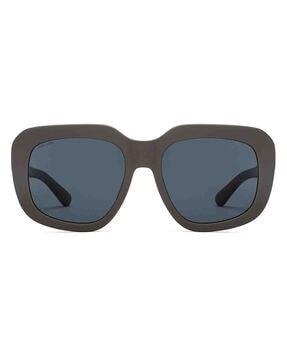 women jj s16345 uv-protected full-rim sqaure sunglasses