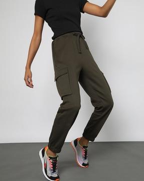 women jogger pants with utility pockets