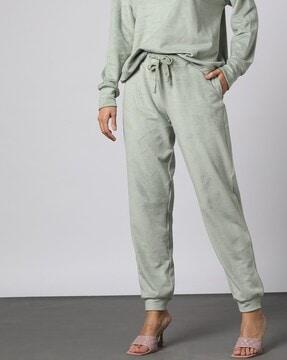 women joggers with drawstring waist