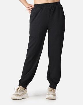 women joggers with elasticated waist