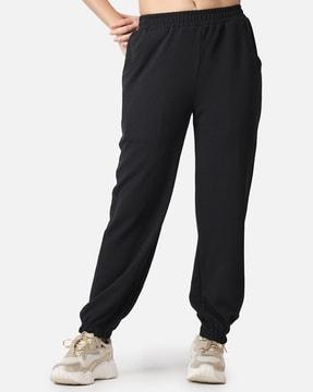 women joggers with elasticated waistband