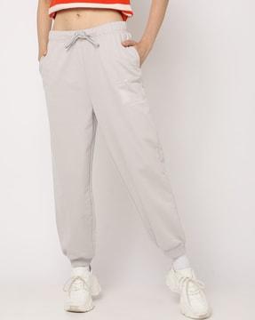 women joggers with placement print