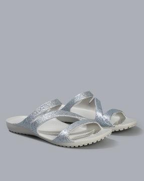 women kadee ii glitter slip-on sandal