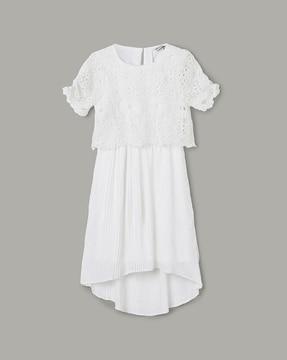 women lace a-line dress