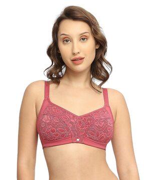 women lace full-coverage bra