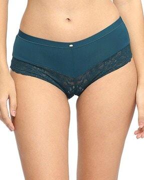 women lace hipster panties with elasticated waist