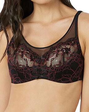 women lace lightly padded t-shirt bra