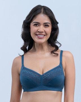 women lace non-padded bra