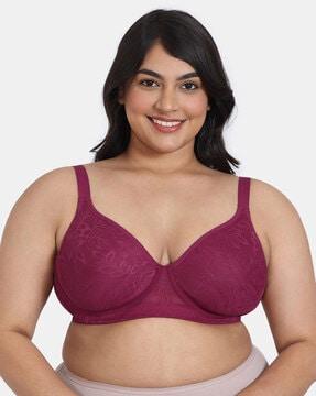 women lace under-wired total support bra