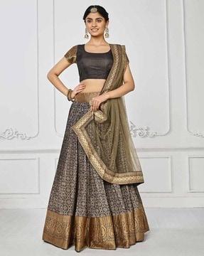 women lehenga choli set with dupatta