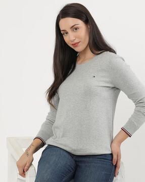 women lic crew-neck sweatshirt