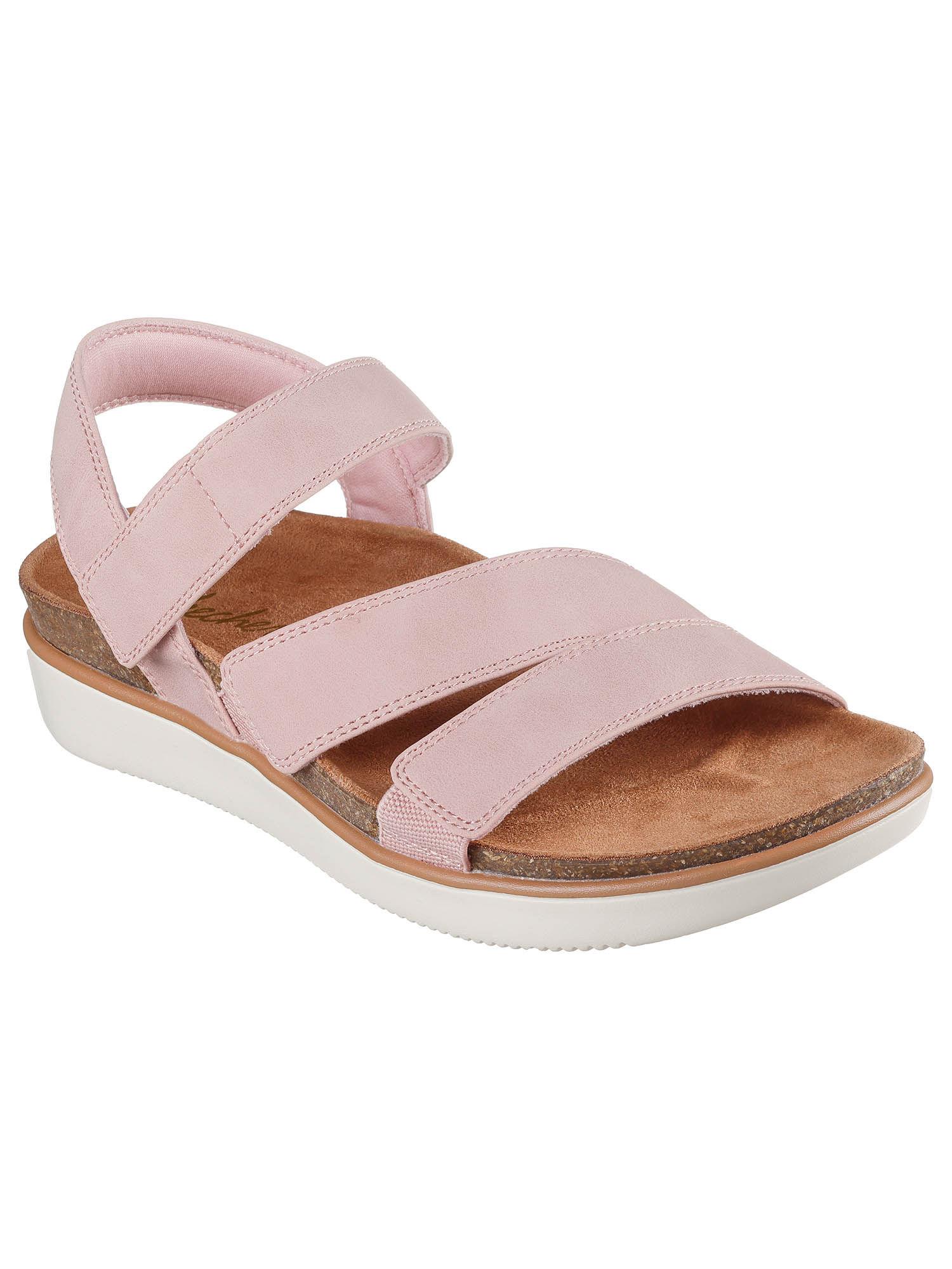 women lifted comfort blush casual sandals