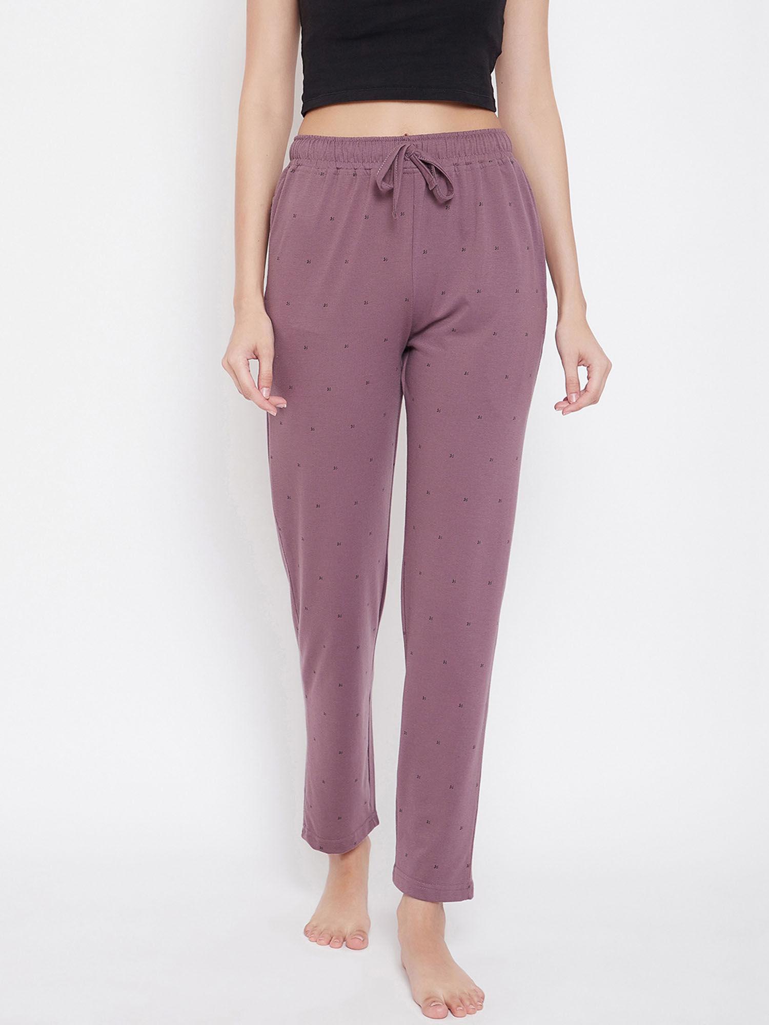 women light move solid cotton track pants