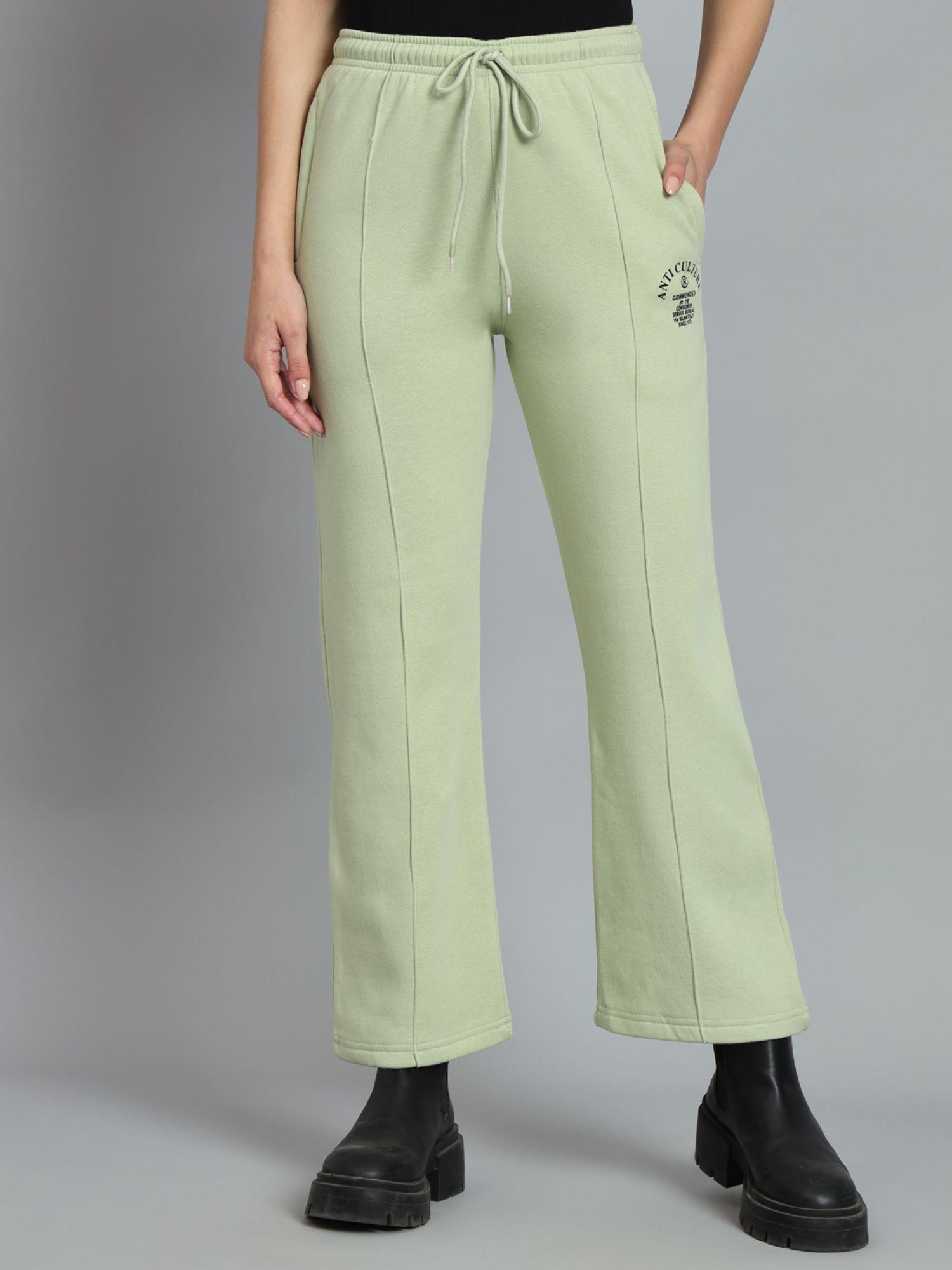 women light pista fleece relaxed fit trousers