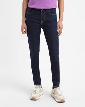 women lightly washed 710 super skinny fit jeans