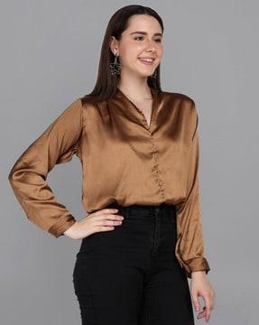 women loose fit top with full sleeves