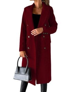 women loose fit trench jacket