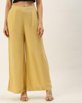 women loose palazzos with insert pockets