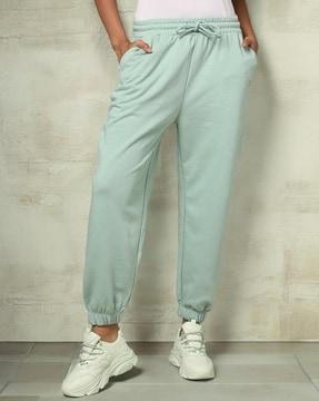 women loose tapered fit joggers