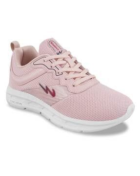 women low-top lace-up running shoes