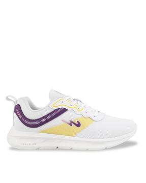 women low-top lace-up running shoes