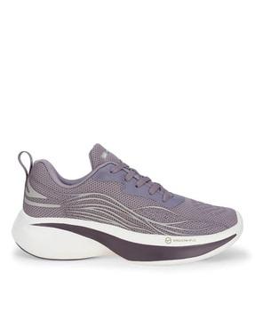 women low-top lace-up running shoes