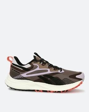 women low-top lace-up running shoes