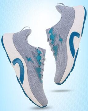 women low-top lace-up running shoes