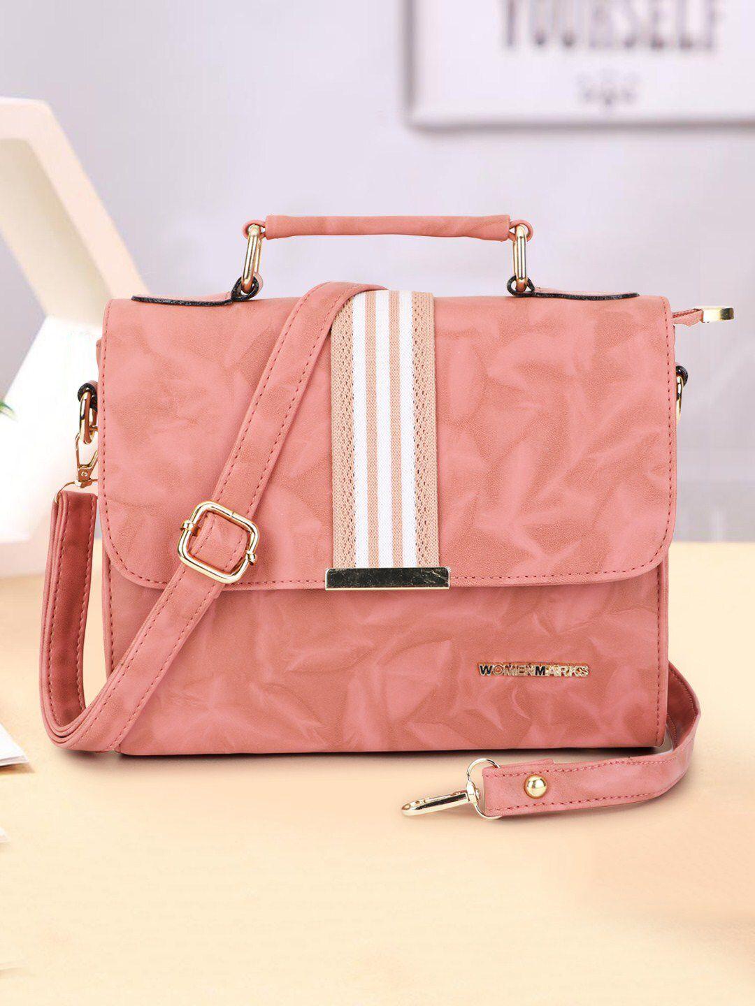 women marks pu structured sling bag