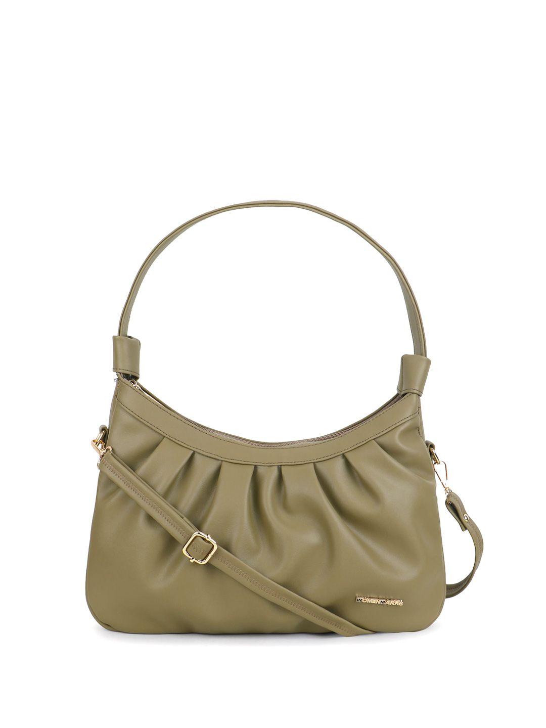 women marks small structured hobo bag